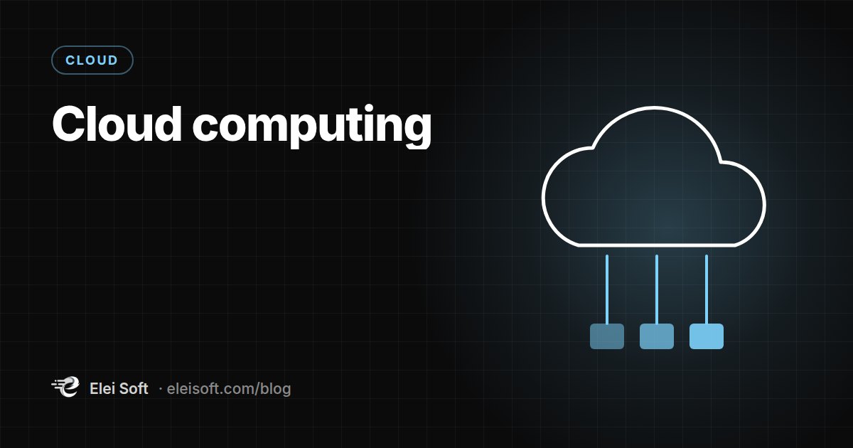 Cloud computing
