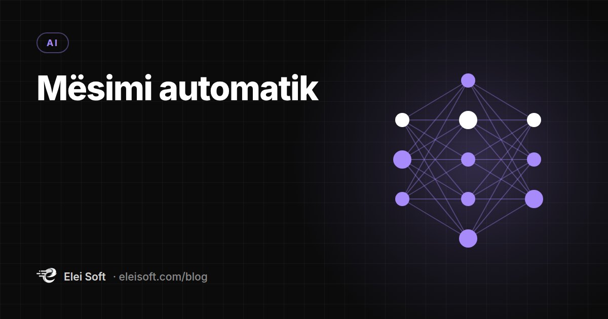 Mësimi automatik
